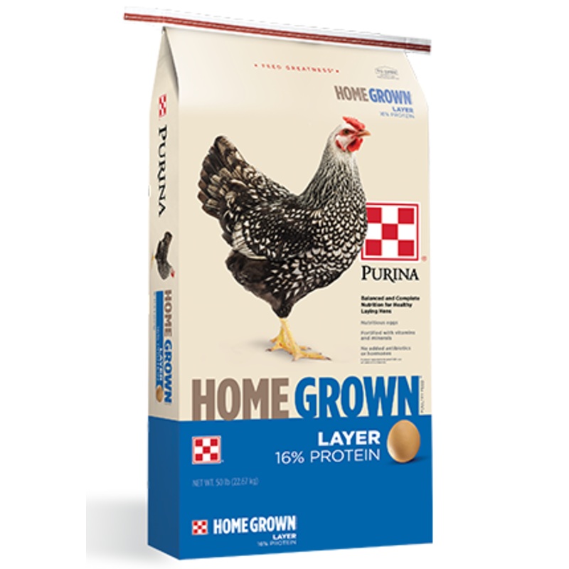 Purina Home Grown Layer Pellets or Crumbles