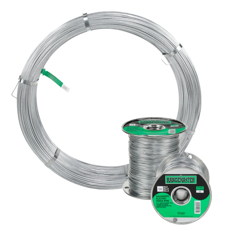 Rangemaster Electric Fence Wire Spools  Commercial Class 14 Gauge / 1/4 Mile