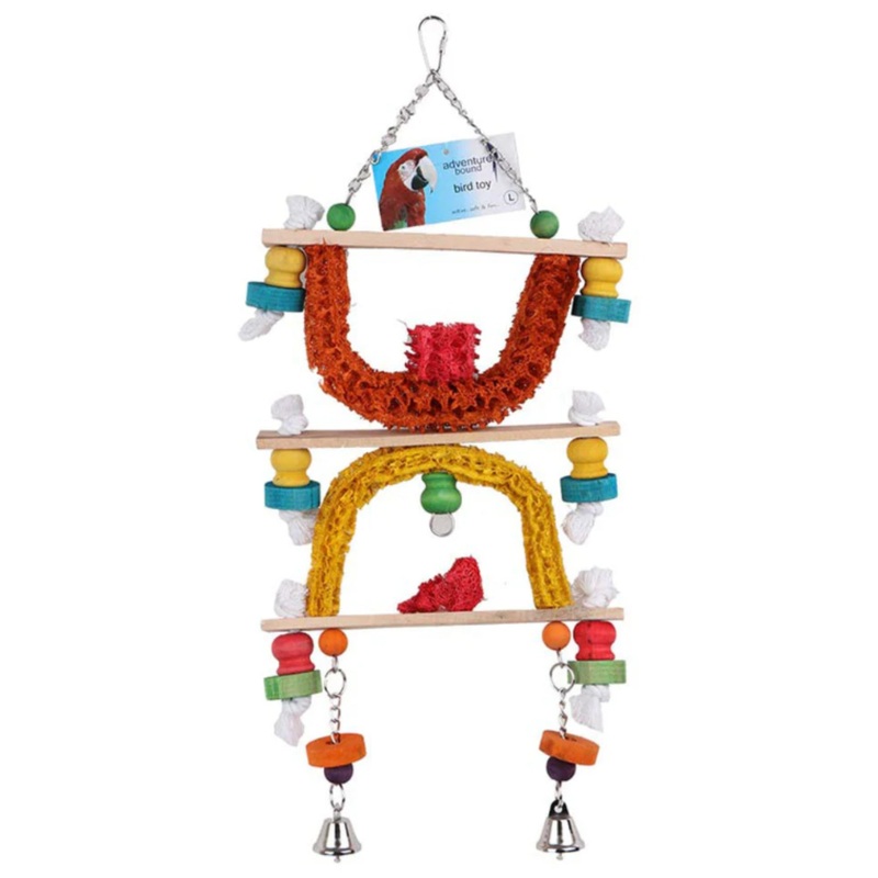 Reflection Fun  Colourful Hanging Toy for Small Birds