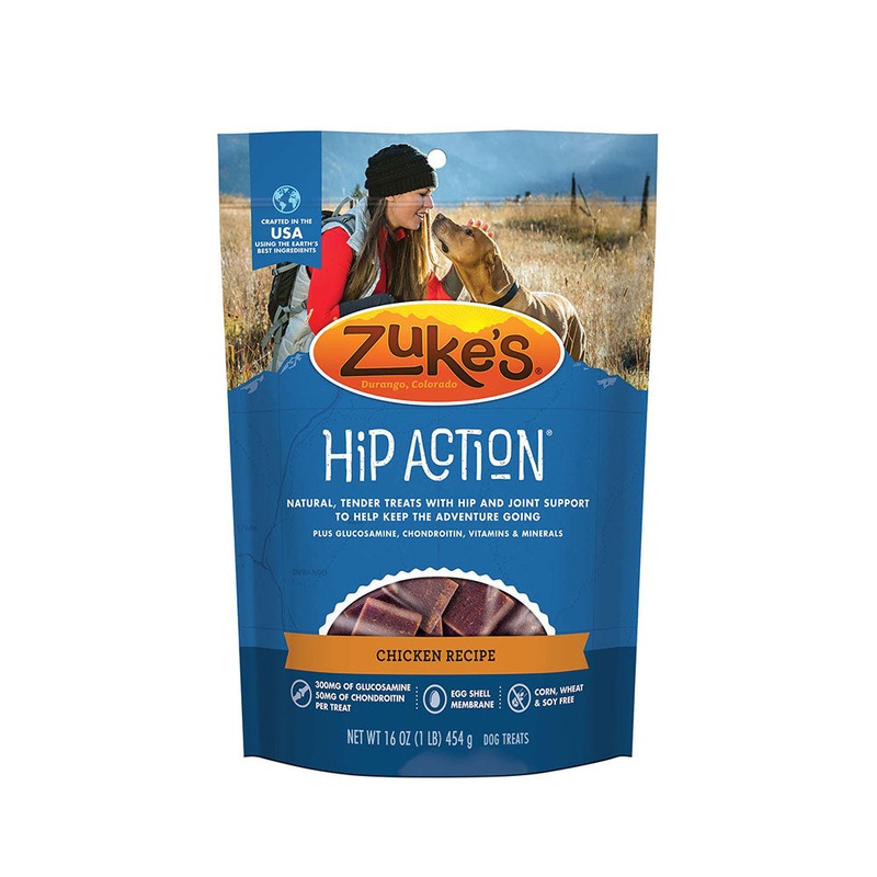 Zuke’s Hip Action Chicken Recipe Dog Treats 1 Lbs
