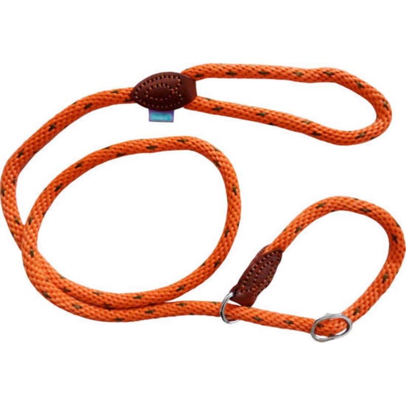 Dog & Co Thin Rope Slip Lead Orange
