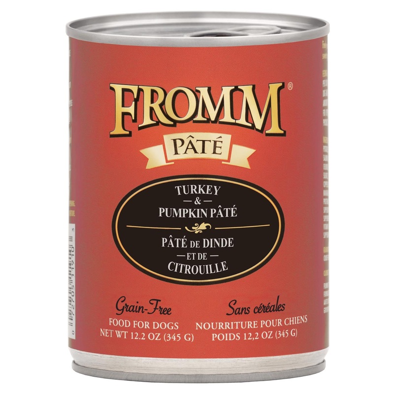 Fromm Grain-Free Turkey & Pumpkin Pt Dog Food 12.2 oz, Single Can