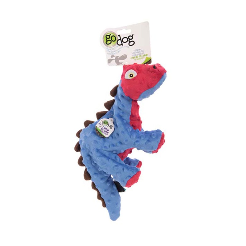 GoDog Spike the Stegosaurus Dino Dog Toys Large Blue Color