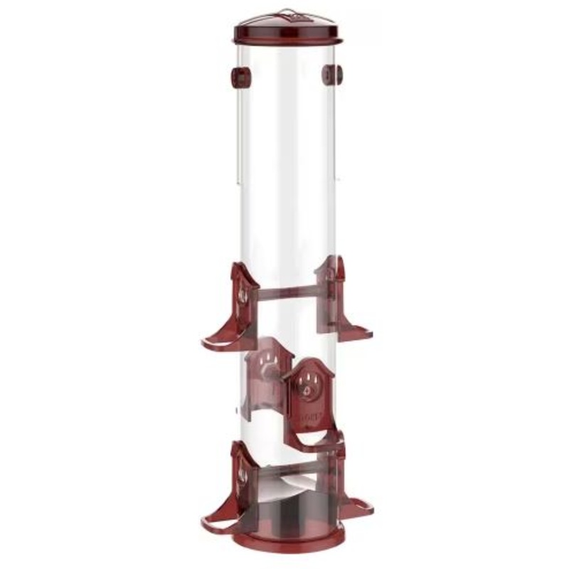 More Birds Jumbo Tube Finch Seed Feeder