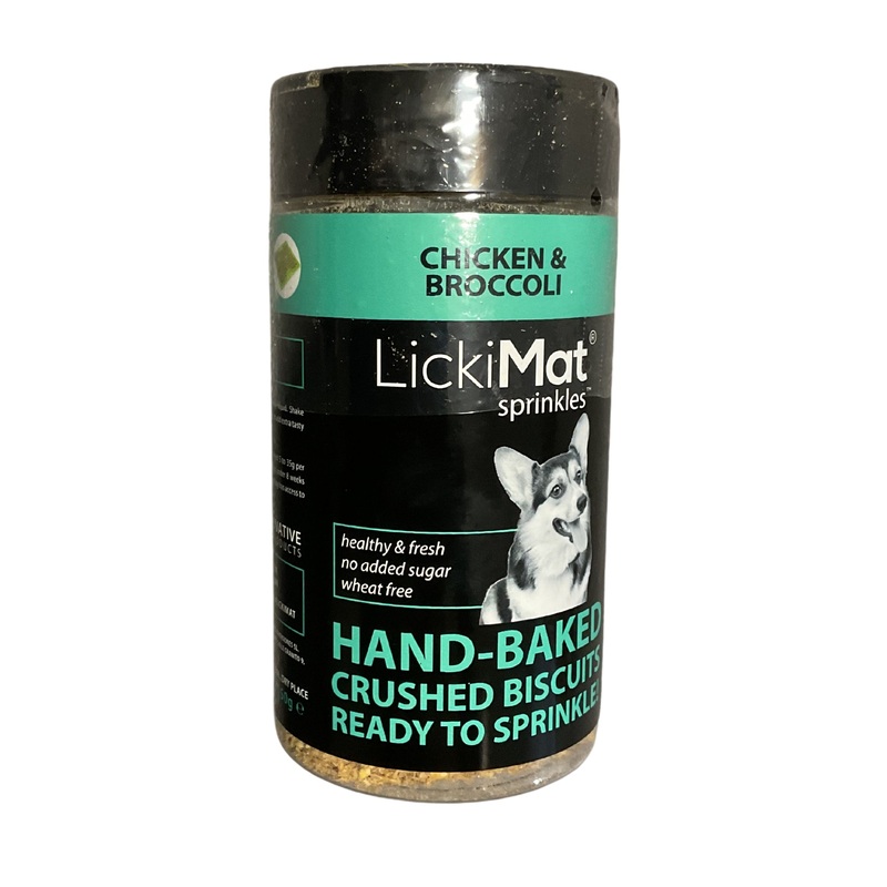 (Rtc) LickiMat Sprinkles – Chicken & Broccoli – 150g