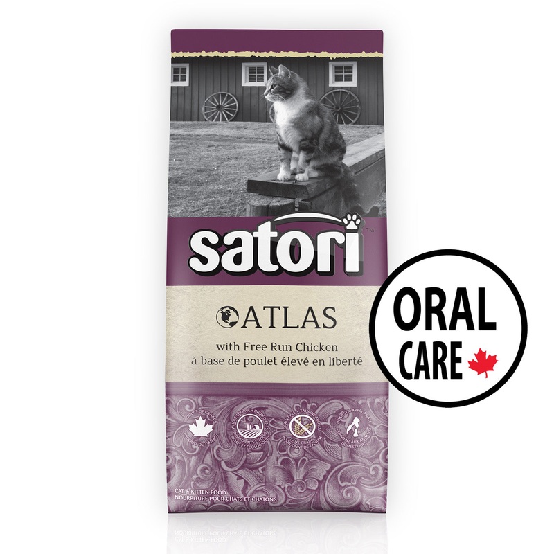 Satori Chicken Oral Care Dental Dry Cat Food Sample 50g (Free Ship)