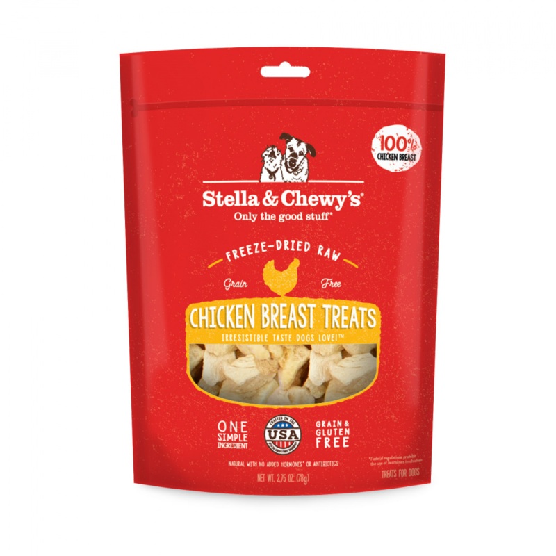 Stella & Chewy’s Freeze-Dried Raw Chicken Breast Dog Treats