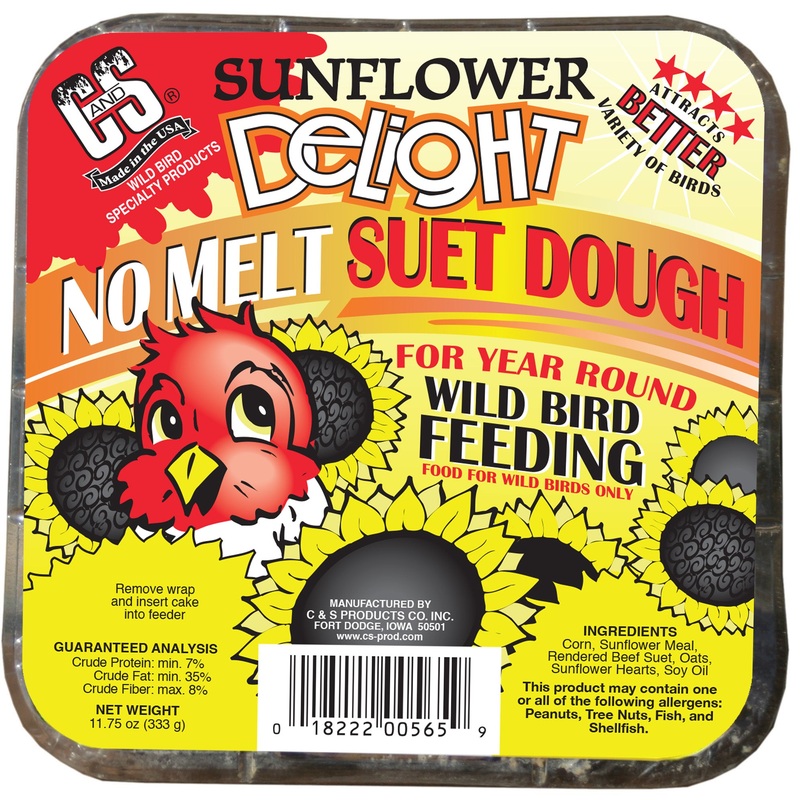 Sunflower Delight No Melt Suet Dough