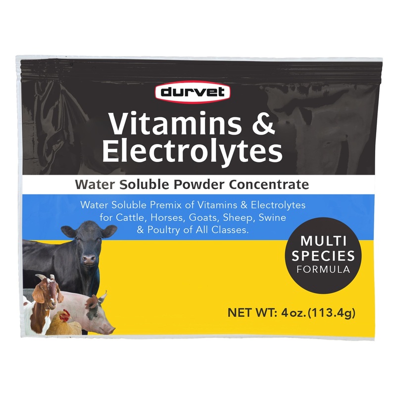 Durvet Vitamins & Electrolytes Concentrate