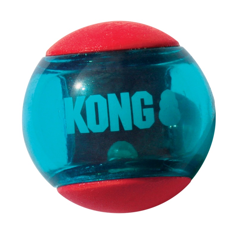 Kong Squeezz Action Ball Red Dog Toy