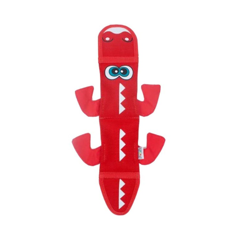 Outward Hound Fire Biterz Dragon Dog Toys Red Color Small