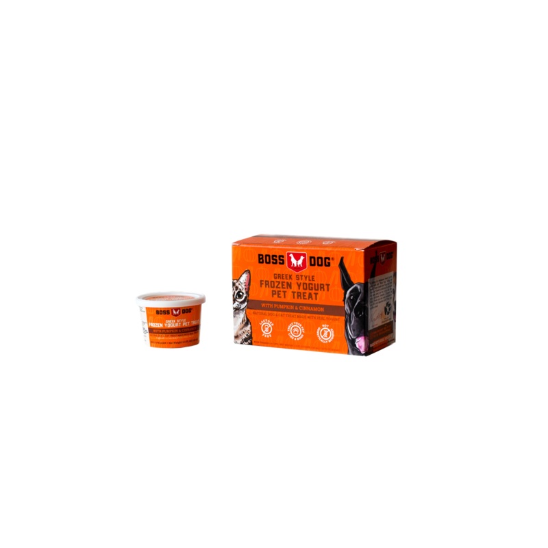 Boss Dog Frozen Yogurt Pumpkin Cinnamon