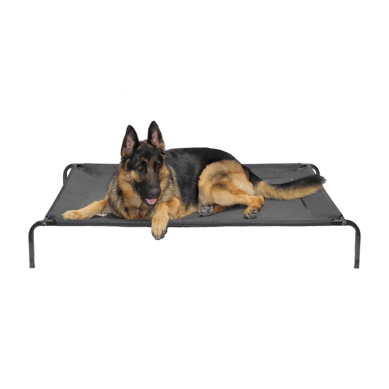 Elevated Cooling Pet Cot Bed (Available in 28 to 55) – 55″L x 32″W x 8″H