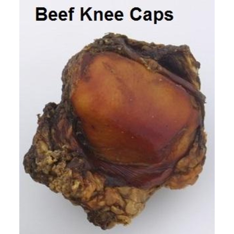 Jones Natural Chews Knee Cap Beef Bone Dog Treat