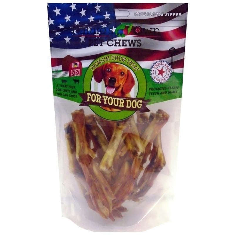 Nature’s Own USA Duck Crunchy Feet Natural Dog Treat