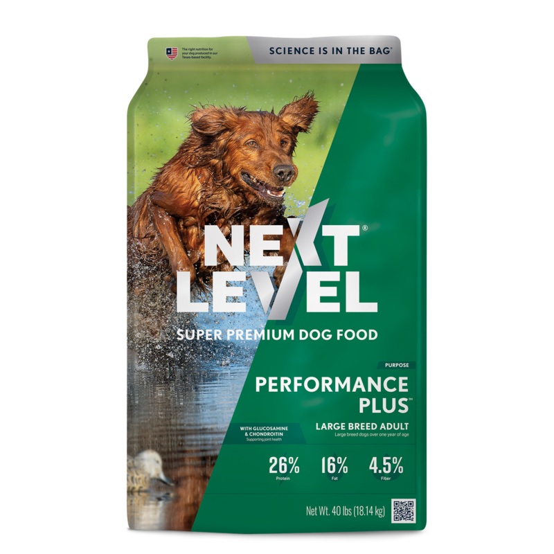 Next Level Super Premium Dog Food Performance Plus 40 Lb