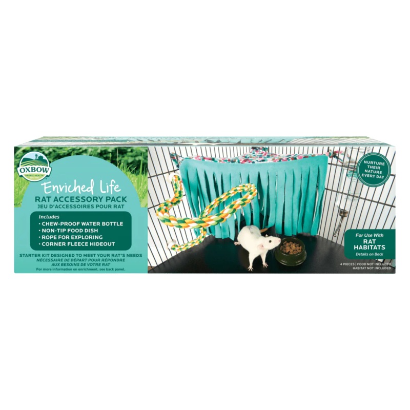 Oxbow Animal Health Enriched Life  Rat Accessory Pack