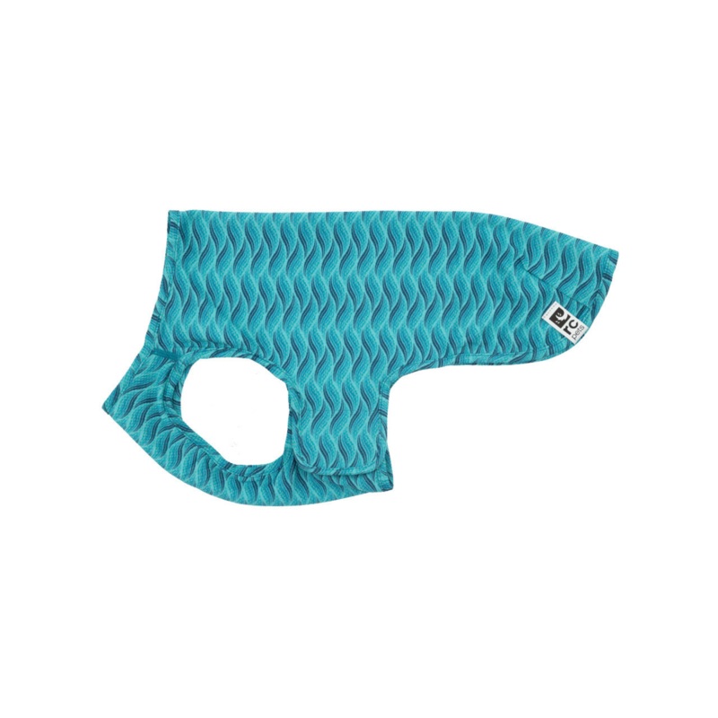 RC PETS Dog Zephyr Cooling Vest, Waves, S, 16″ – 22″