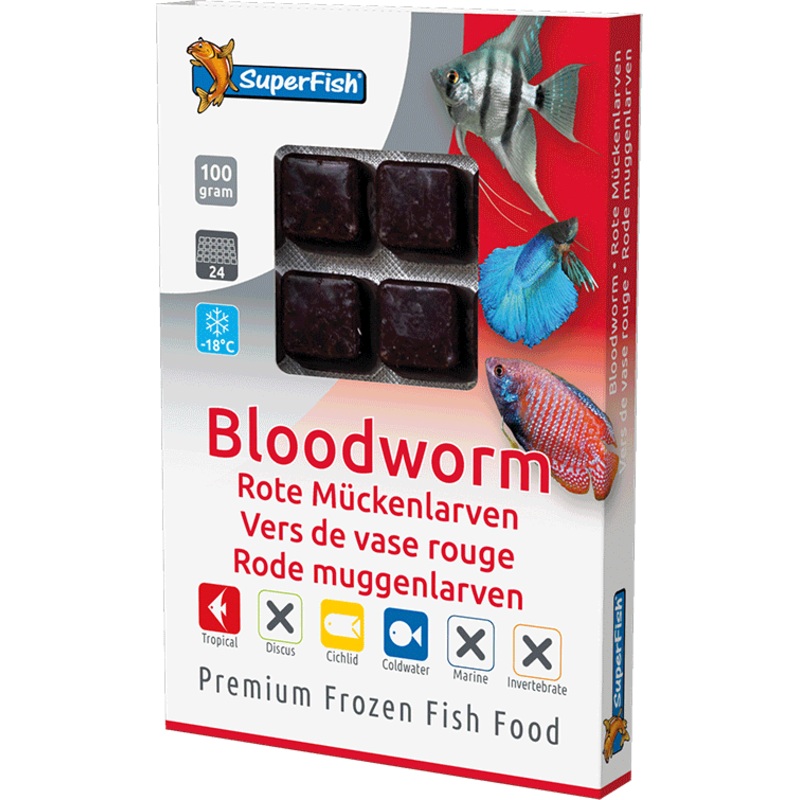Superfish Bloodworm 100g