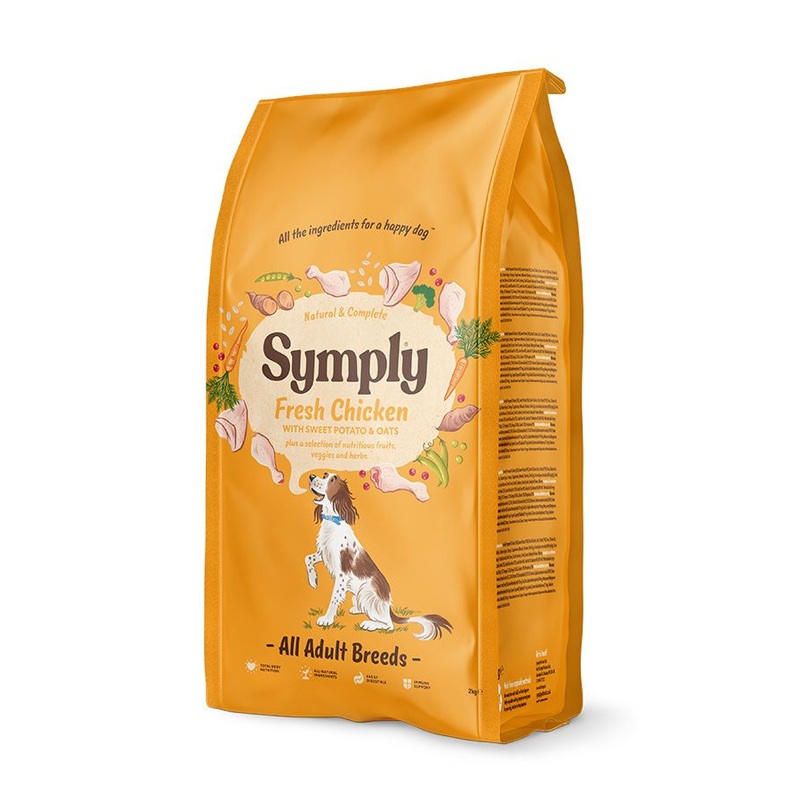 Symply Fresh Chicken All Adult Breeds Dry Dog Food – 2KG
