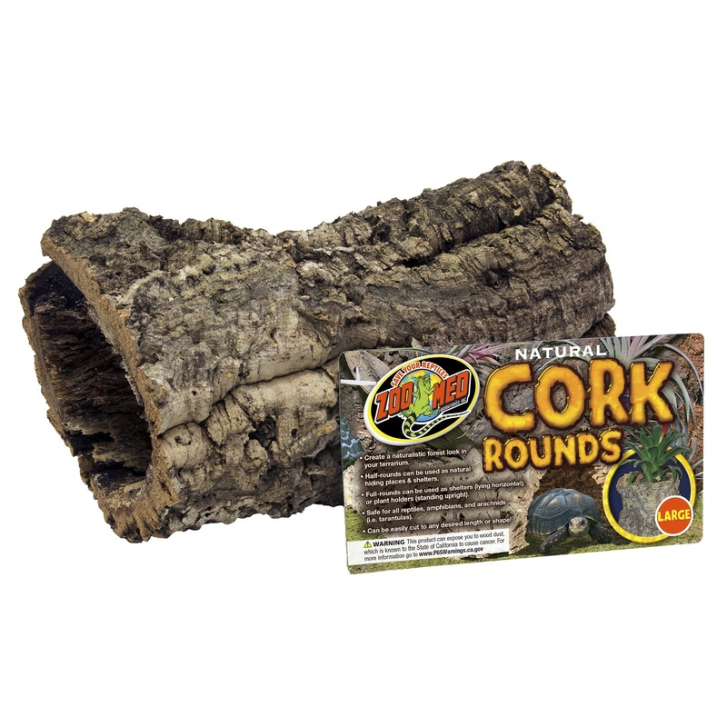 Zoo Med Natural Cork Rounds Large