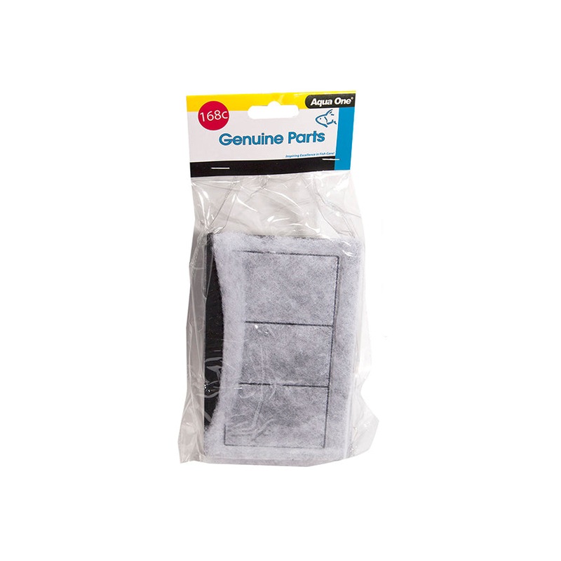 Aqua One Carbon Cartridge 168C for LifeStyle 127/157/190 3pk