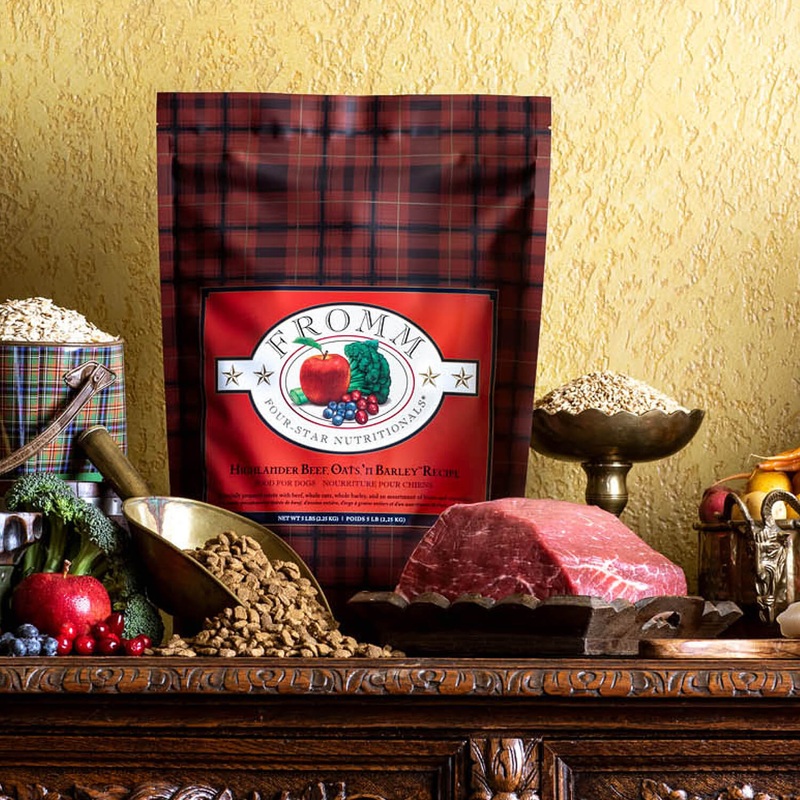 Fromm Four-Star Dry Dog Food – Highlander Beef, Oats, ‘n Barley – 26lb Bag