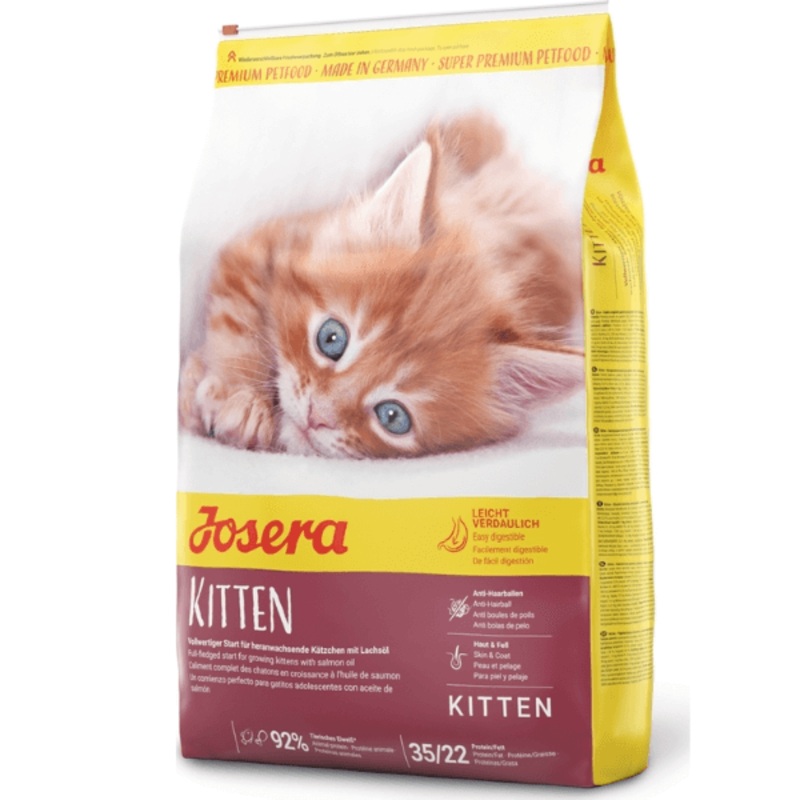 Josera –  For Kittens & Lactating Mothers – Gentle Digestion, Shiny Coat & Healthy Growth – 2kg