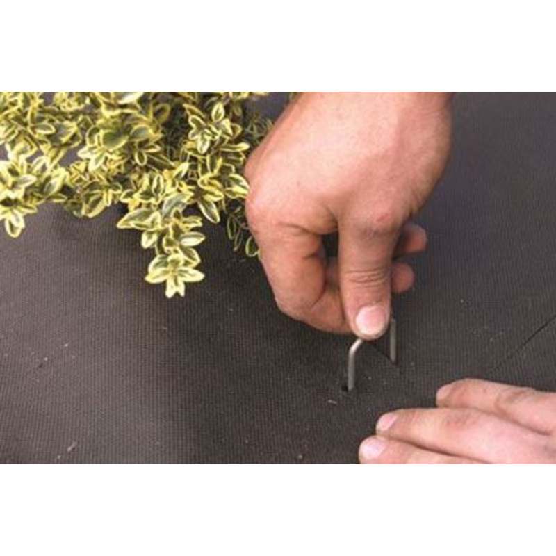Dewitt Steel Landscape Anchor Pins 6 In. L. x 1 In. W. 11 Ga.