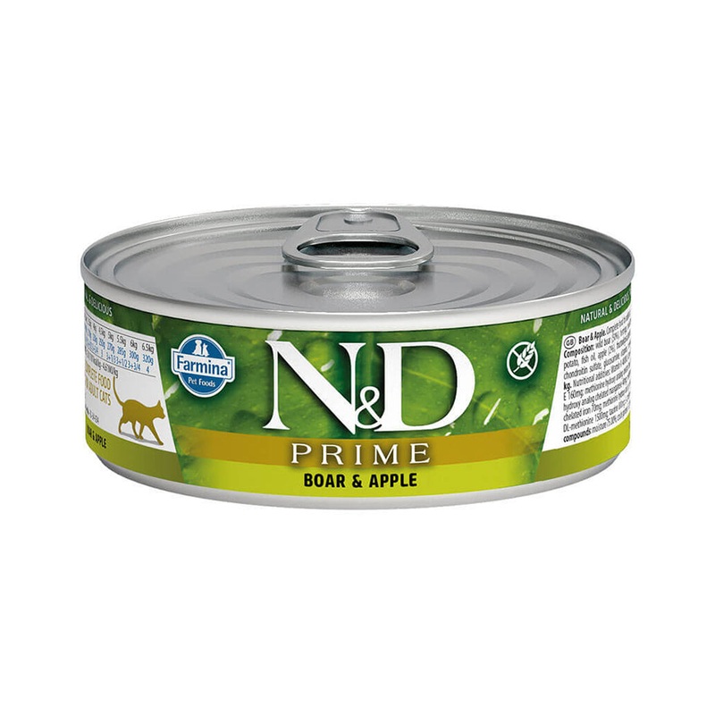 Farmina N&D Prime Boar & Apple Wet Cat Food 2.8oz
