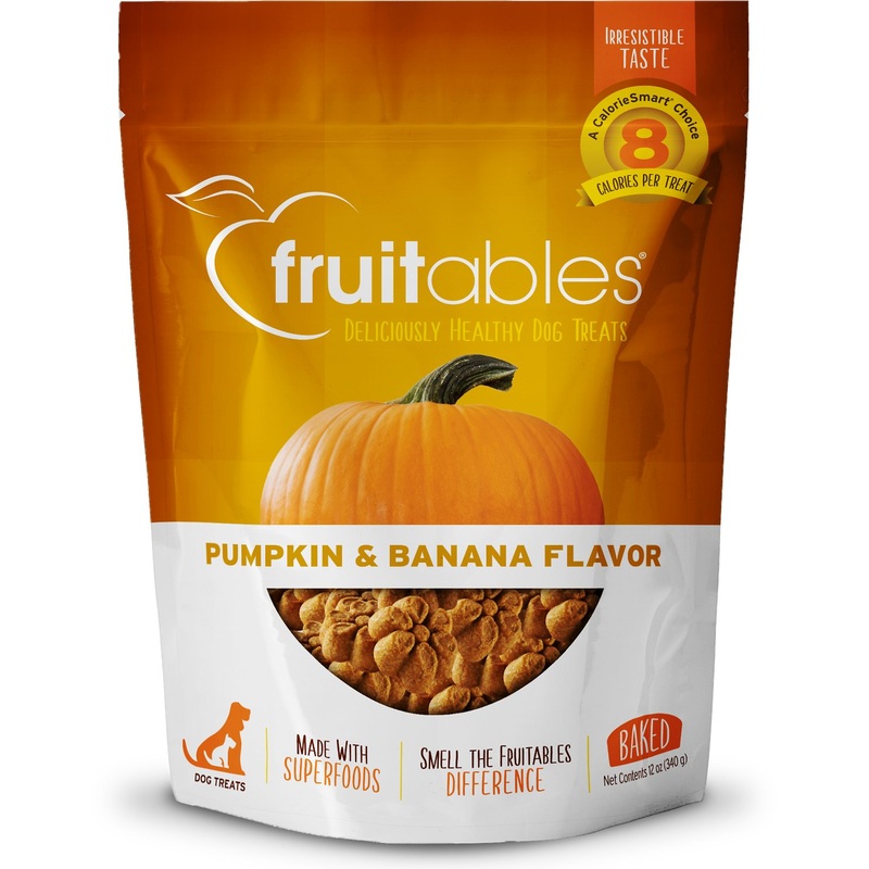 Fruitables Healthy Dog Treats: Pumpkin & Banana