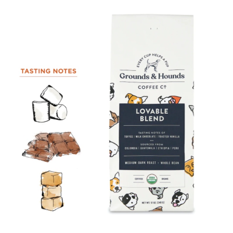 Grounds & Hounds Coffee Co – Lovable Blend