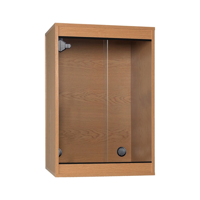 HabiStat Reptile Vivarium (Small Arboreal) 61x46x91cm Black