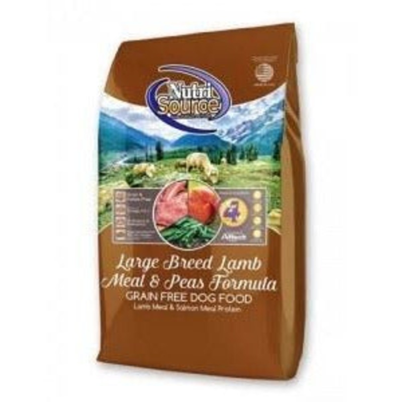 Nutrisource – Large Breed Lamb Meal & Peas 30 lb – Dry Dog Food