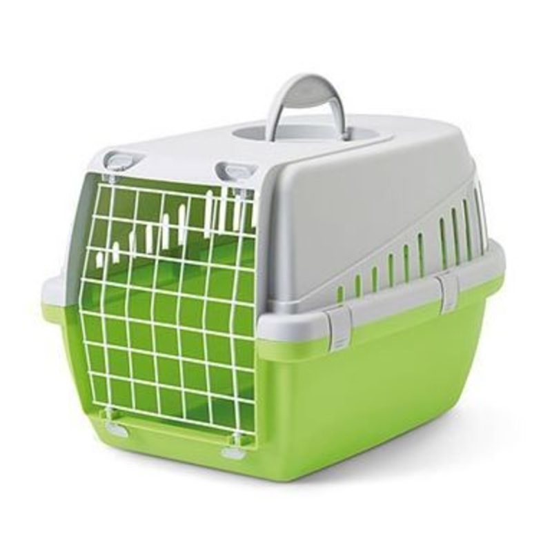 Savic Trotter Pet Transport Box – Pink/Red 1