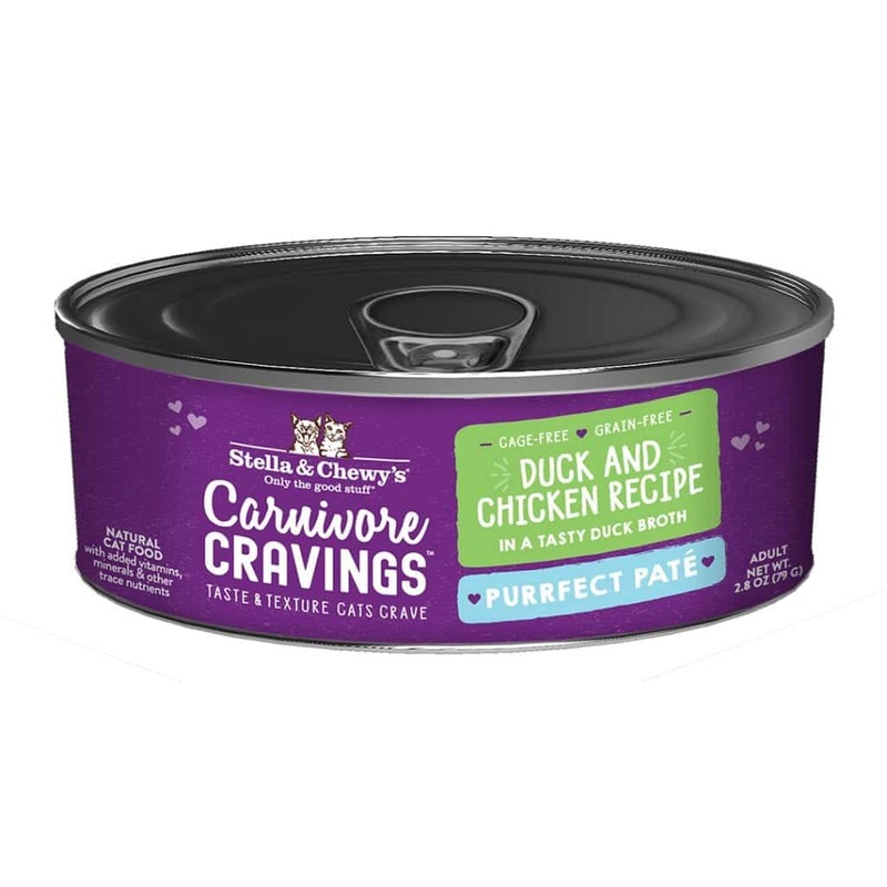 Stella & Chewy’s Carnivore Cravings Purrfect Pat Duck & Chicken Recipe Wet Cat Food
