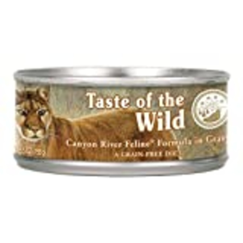 Taste of the Wild Canyon River Grain-Free Wet Canned Cat Food with Trout & Smoked Salmon 5.5 Oz