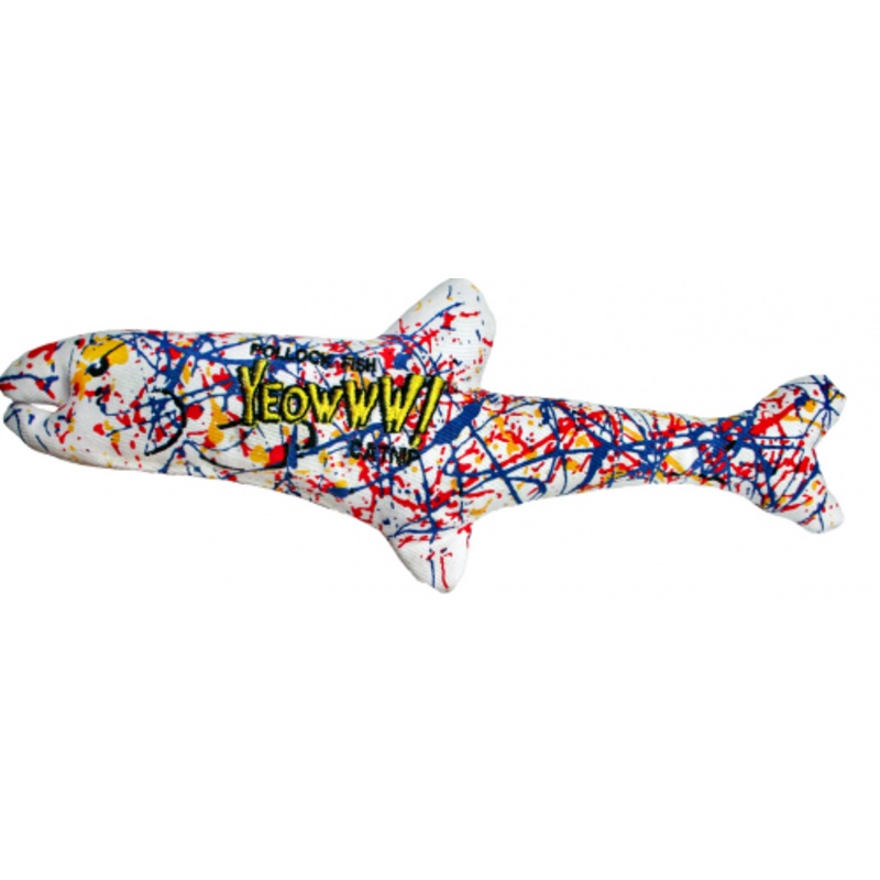 Yeowww! Pollock Fish Catnip Cat Toy