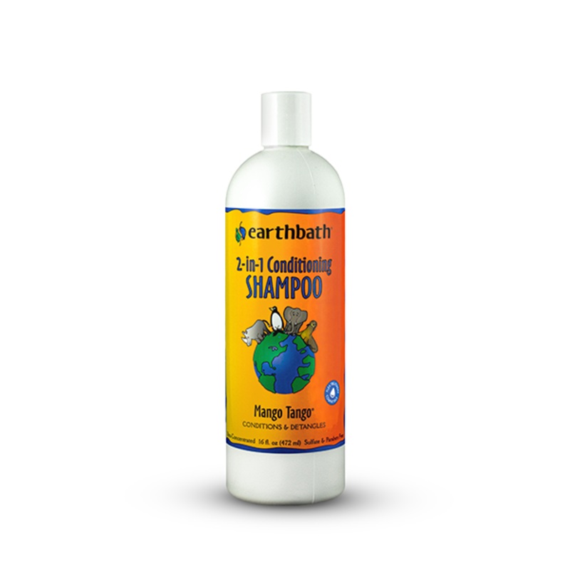 2-in-1 Mango Tango Conditioning Pet Shampoo 16 oz. Bottle
