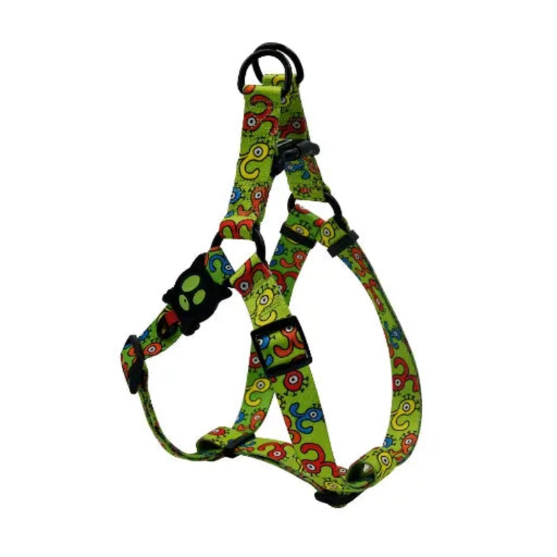 DOCO LOCO Step-In Harness (DCL202)[Texture – Green Monster, Size – S]