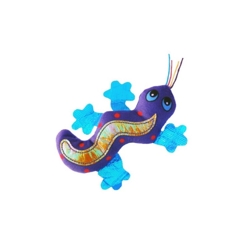Kong Better Buzz Gecko Cat Toy – D