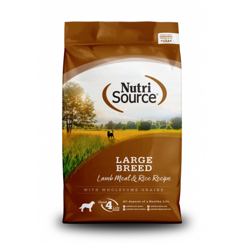 NutriSource Large Breed Adult Lamb & Rice Dry Dog Food