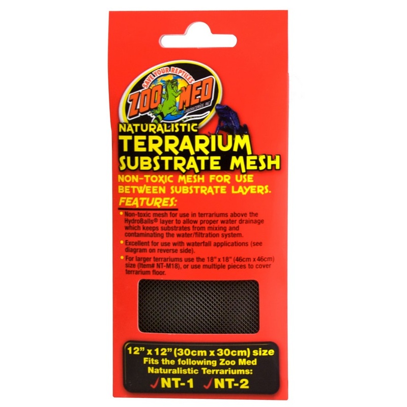 Zoo Med Naturalistic Terrarium Substrate Mesh 12″ x 12″