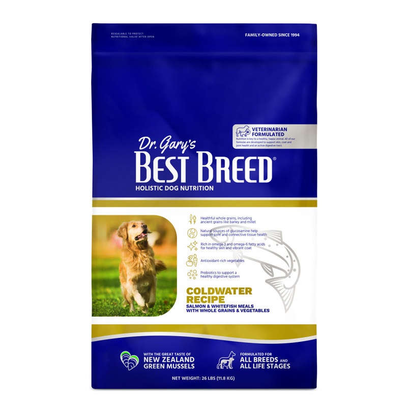 Dr. Gary’s Best Breed Holistic Coldwater Recipe Dry Dog Food