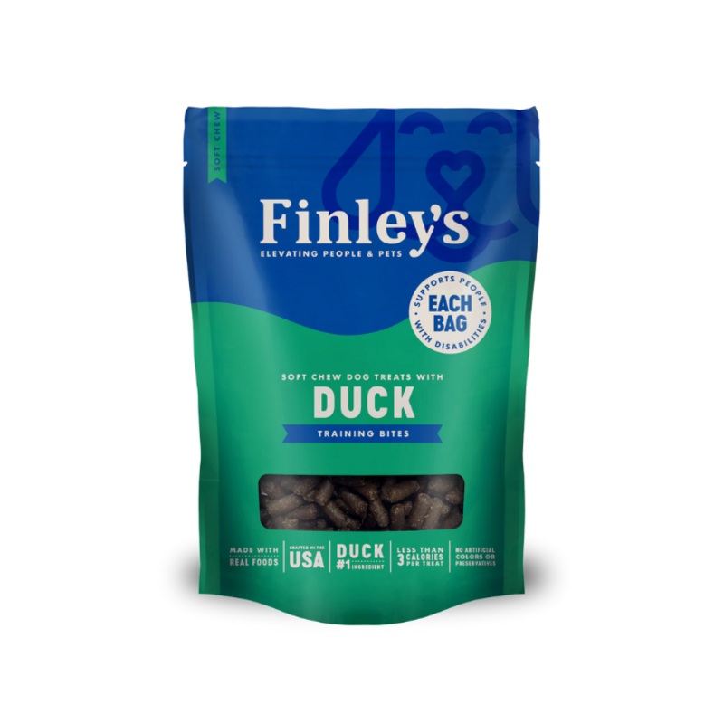 Finely’s Duck Soft Chew Trainer Bites Dog Treats – 6 oz