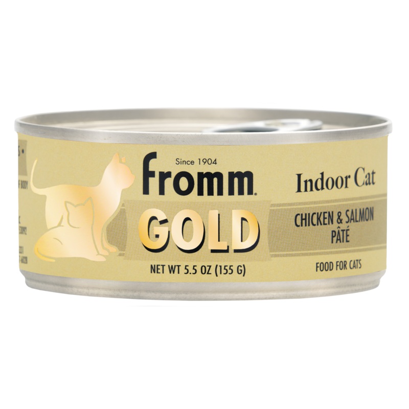Fromm Gold Indoor Cat Chicken & Salmon Pt Cat Food