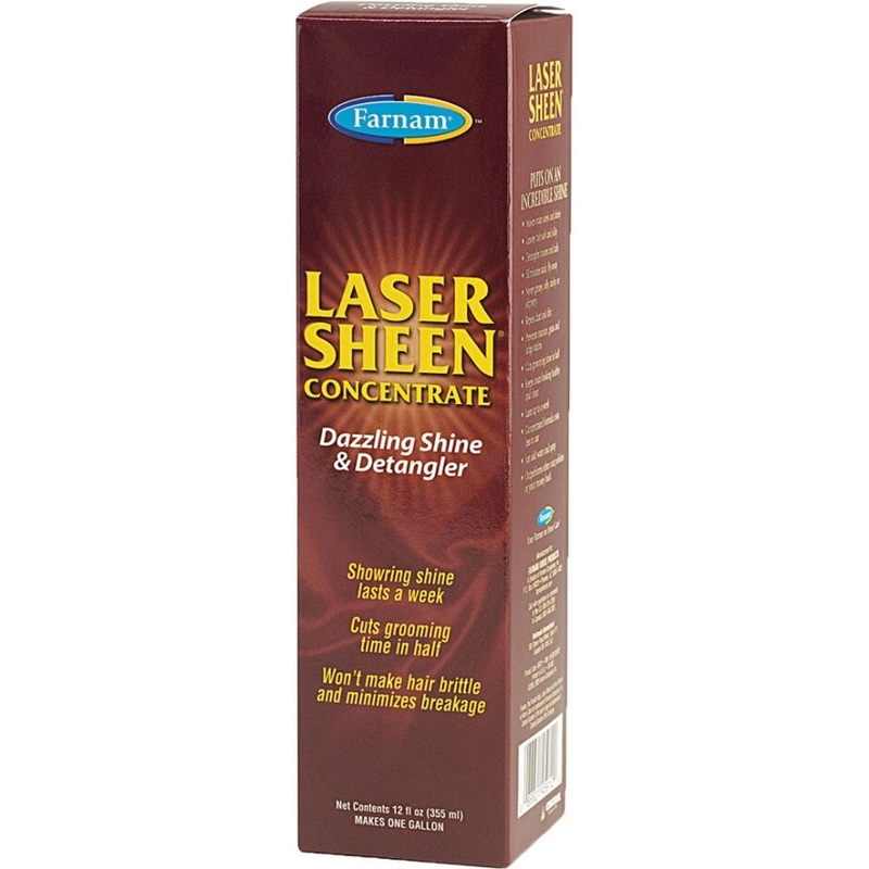 LASER SHEEN HORSE DETANGLER CONCENTRATE 12 OZ