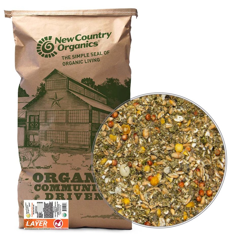 New Country Organics Organic Pastured Perfect Layer Feed