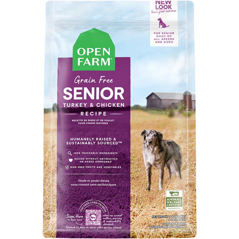 Open Farm Senior Grain-Free Dry Dog Food 4.5 Lb