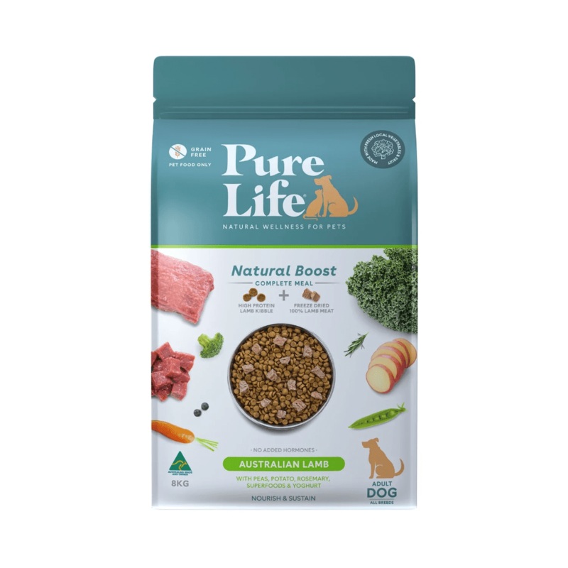 Pure Life Dog Food Adult Lamb 8kg